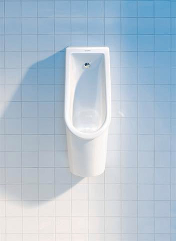 DURAVIT Urinal Starck 3 von Philippe Starck – Weiß, Zulauf oben, spülrandlos, 245 mm