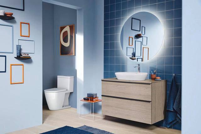 Duravit D-Neo Aufsatzbecken 600 mm oval weiß mit WonderGliss