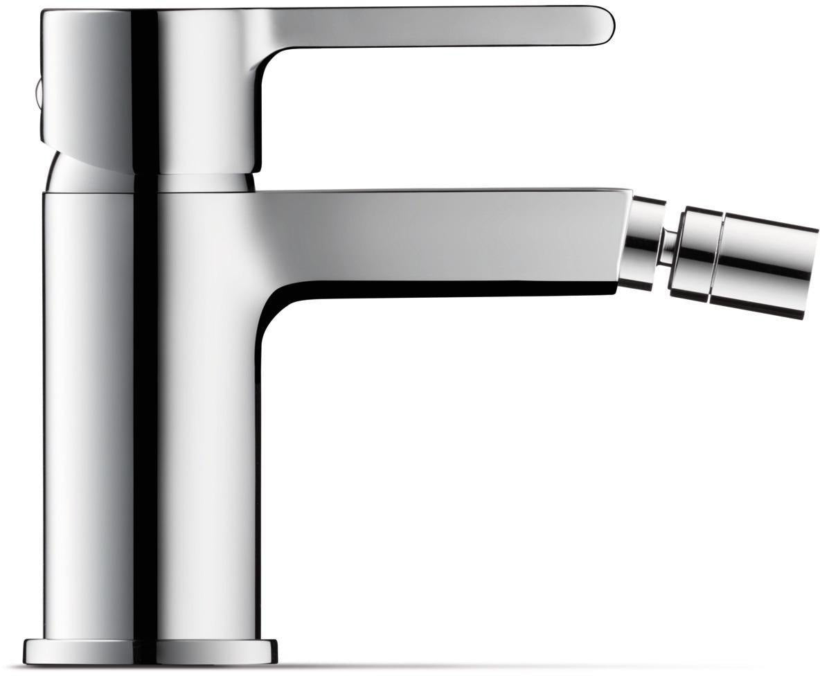 DURAVIT B.2 Einhebel-Bidetmischer Chrom 127 mm mit Zugstangen-Ablaufgarnitur