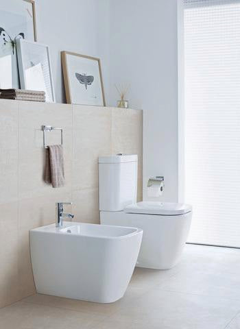 DURAVIT Spülkasten Happy D.2 mit WonderGliss, Anschluss unten links, weiß