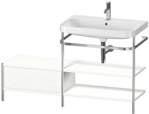 Duravit Waschtischunterbau Happy D.2 Plus 1400x490 mm Metallkonsole supermatt
