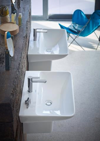 DURAVIT B.2 Einhebel-Waschtischmischer Chrom, 138,5 mm Ausladung, ohne Zugstange