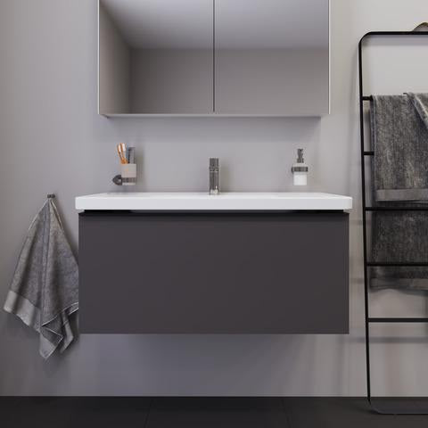 DURAVIT Spiegelschrank BETTER mit LED-Beleuchtung, 760 mm, Anschlag links, Front- und Innenspiegel
