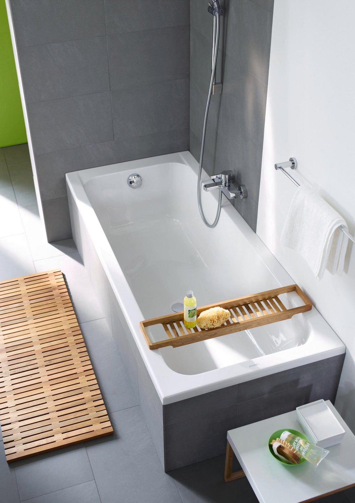 Duravit D-Code Handtuchhalter 648 mm, Chrom, inkl. Befestigungsmaterial