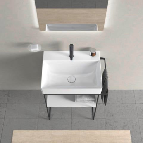 Duravit DuraSquare Glaseinleger 570x380 mm Sicherheitsglas für Metallkonsolen