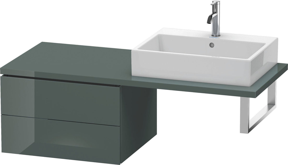 Duravit L-Cube Unterschrank 620 mm mit 2 Schubkästen in Amerikanischem Nussbaum
