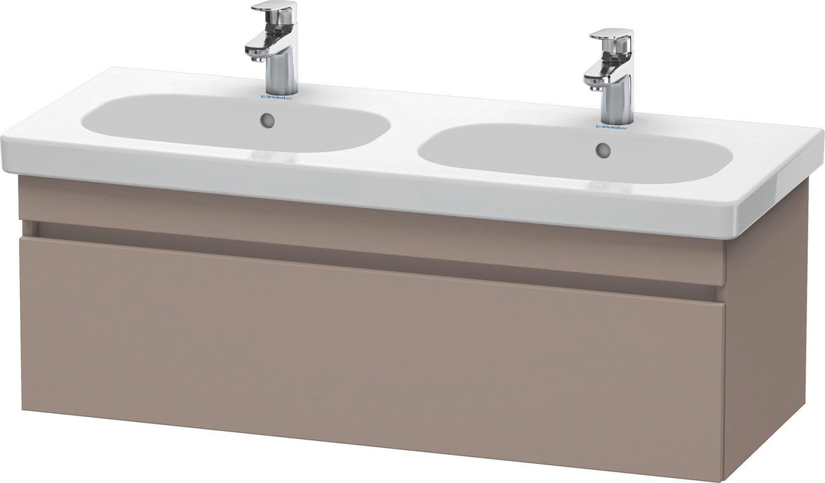 Duravit DuraStyle Waschtischunterbau 1150 mm wandhängend, 1 Auszug, weiß matt – mit Soft-Close