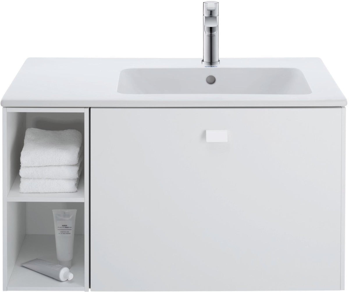 DURAVIT B.2 Einhebel-Waschtischmischer mit Zugstange, Chrom – 138,5 mm Ausladung