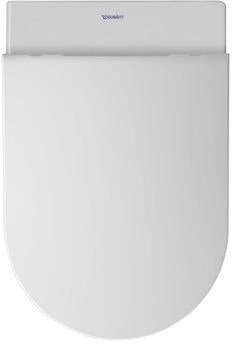 DURAVIT Stand-WC White Tulip 580 mm spülrandlos, Abgang waagerecht, weiß