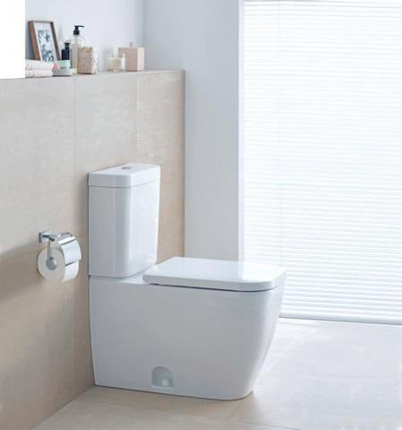 DURAVIT Spülkasten Happy D.2 mit WonderGliss, Anschluss unten links, weiß
