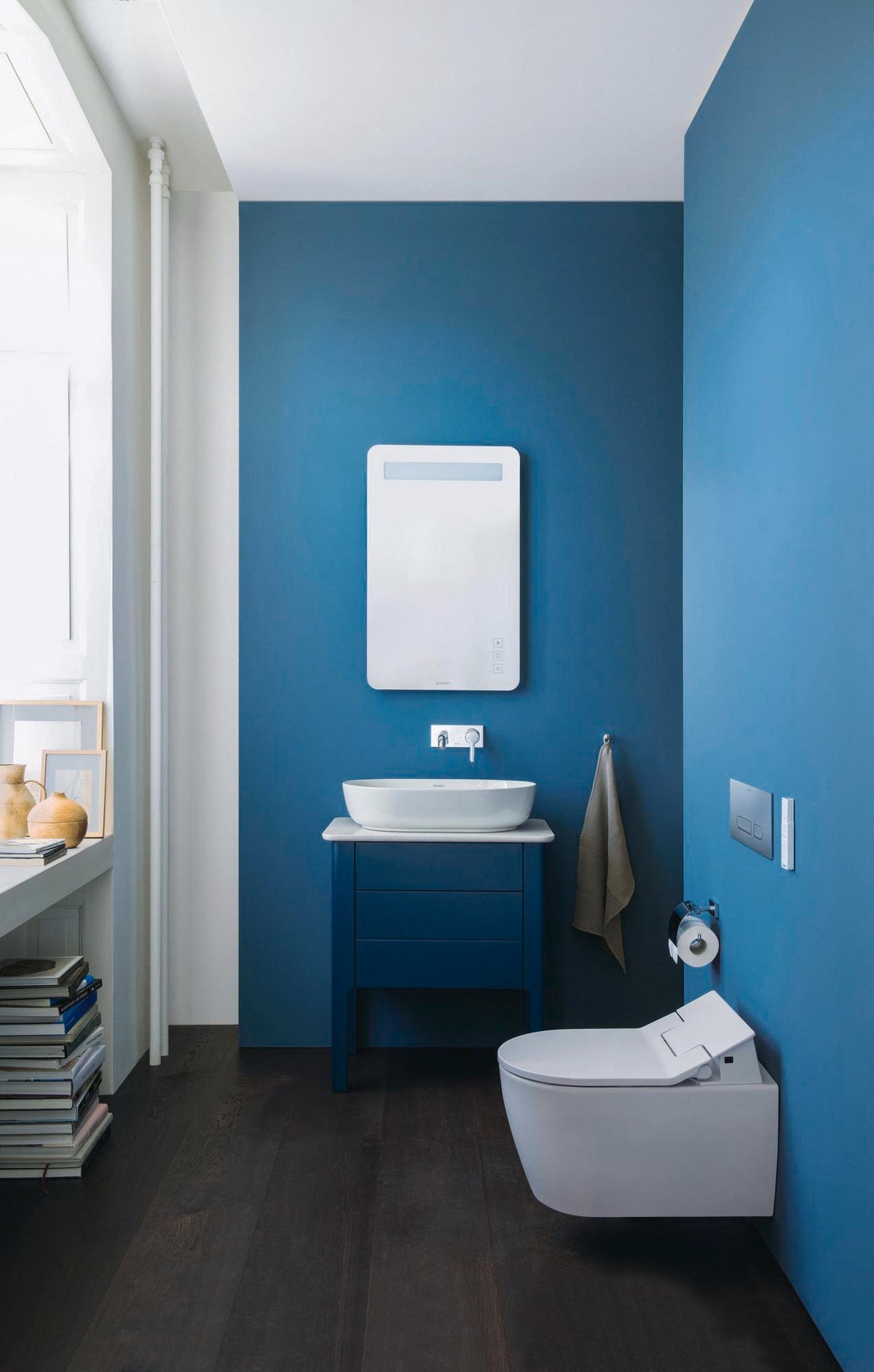 DURAVIT Wand-Tiefspül-WC ME by Starck 570 mm weiß HygieneGlaze spülrandlos