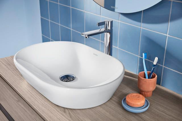 Duravit D-Neo Aufsatzbecken 600 mm oval weiß mit WonderGliss