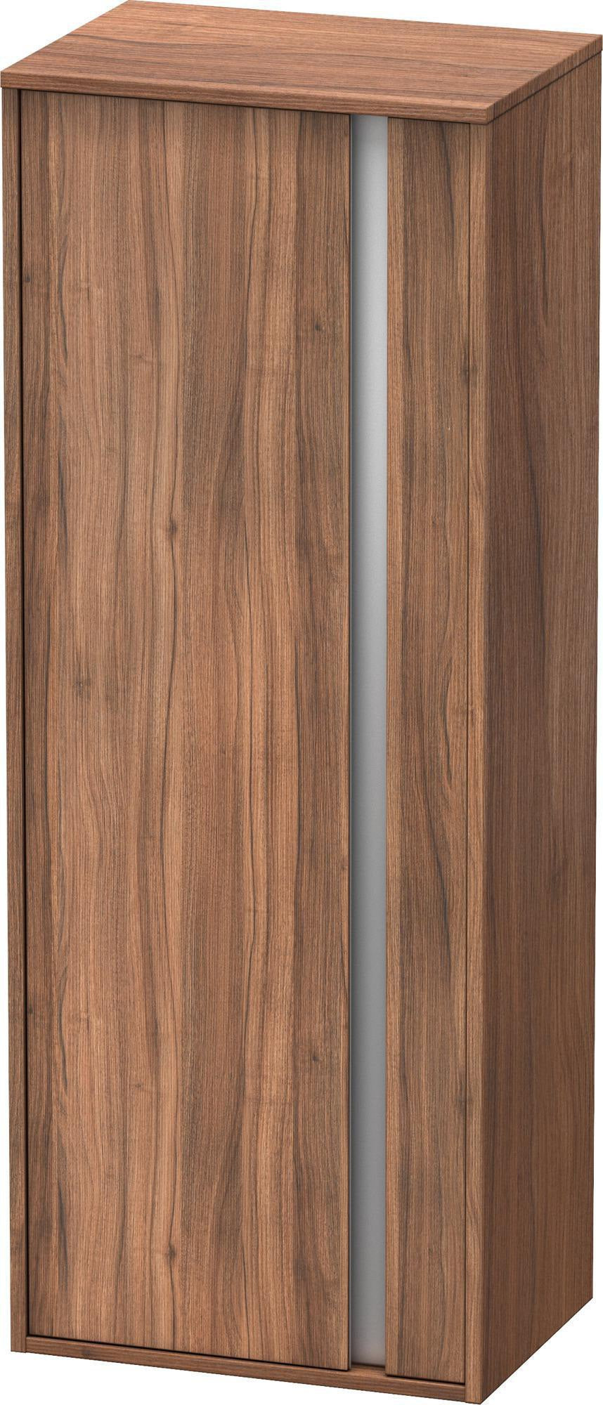 Duravit Hochschrank Ketho 360x500x1320mm, 1 Tür, Anschlag links, weiß matt – wandhängend mit Soft-Close