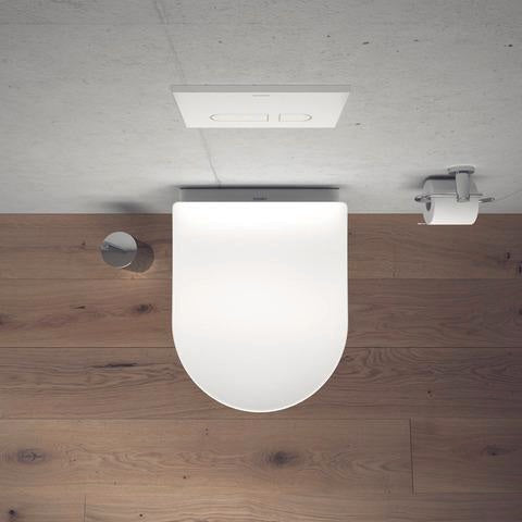 DURAVIT Wand-WC Soleil by Starck 480 mm spülrandlos von Philippe Starck – Weiß Glänzend