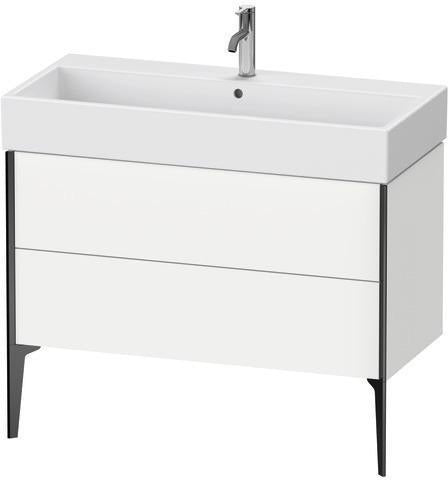Duravit Waschtischunterbau XViu 984 mm weiß matt mit Tip-On-Technik für Vero Air