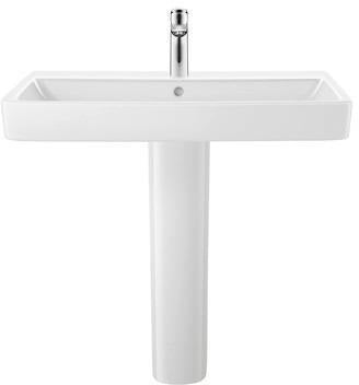 Duravit No.1 Standsäule weiß 190x170x720 mm – Bodenstehend, Keramik
