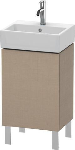 DURAVIT L-Cube Waschtischunterbau 593x434x341 mm, amerikanisch nussbaum, Anschlag links, für Vero Air