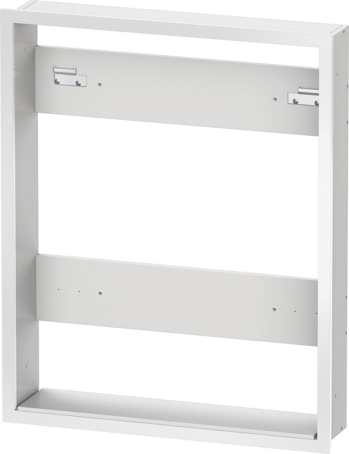 DURAVIT Einbauset Licht & Spiegel – Montagerahmen für Badmöbel, 139 x 661 x 810 mm