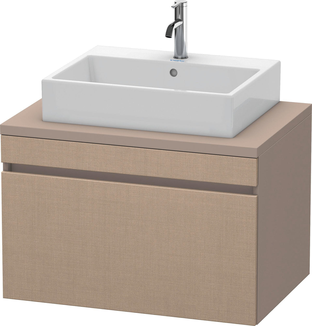 DURAVIT DuraStyle Konsolenunterschrank 800 mm betongrau matt mit 1 Auszug