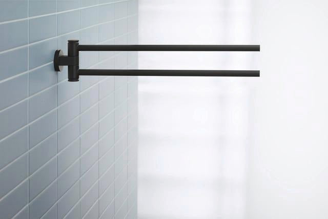 DURAVIT D-Code Handtuchhalter 2-armig schwenkbar 447 mm Chrom