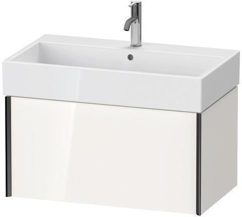 Duravit Waschtischunterbau XVIU 397x784x454mm Prof. Champ matt weiß matt – wandhängend mit Tip-On-Technik