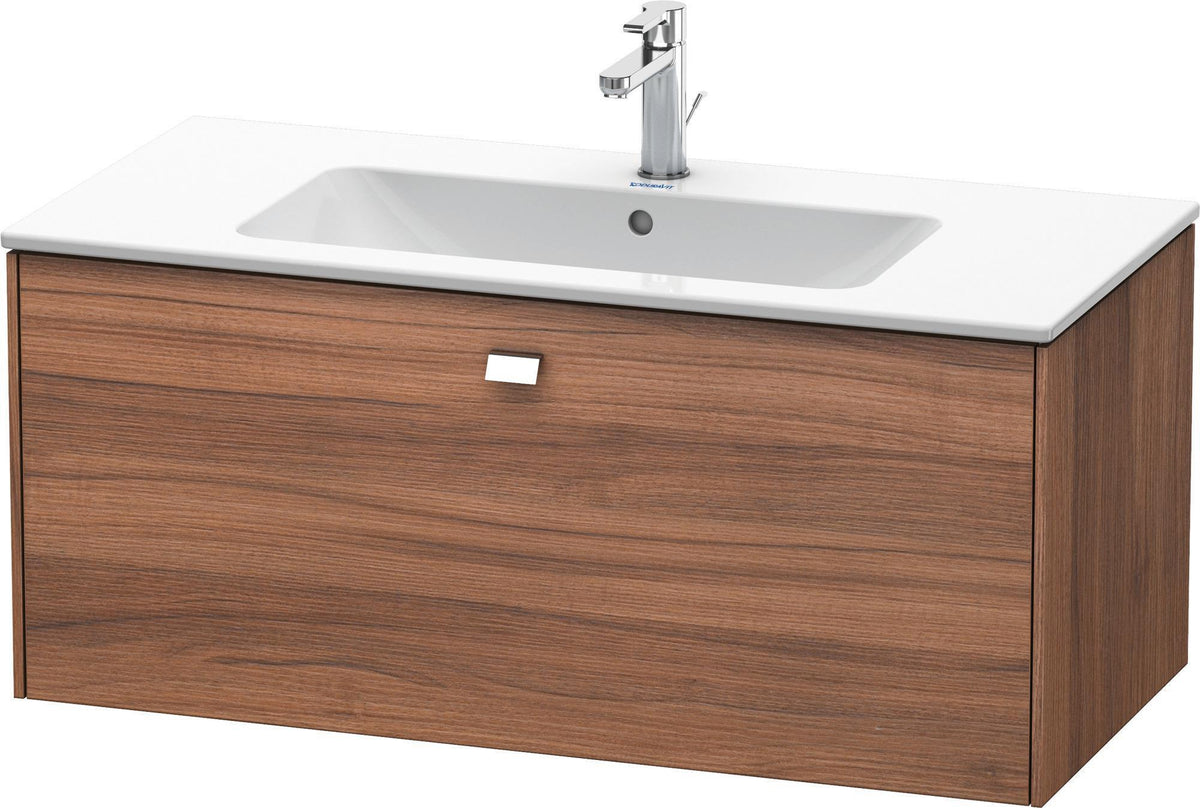 Duravit Brioso Waschtischunterbau 620 mm betongrau matt mit 1 Auszug und Soft-Close