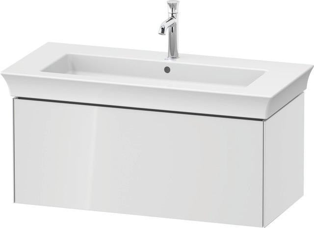 DURAVIT White Tulip Waschtischunterbau 984 mm Nordic Weiß Seidenmatt 1 Auszug