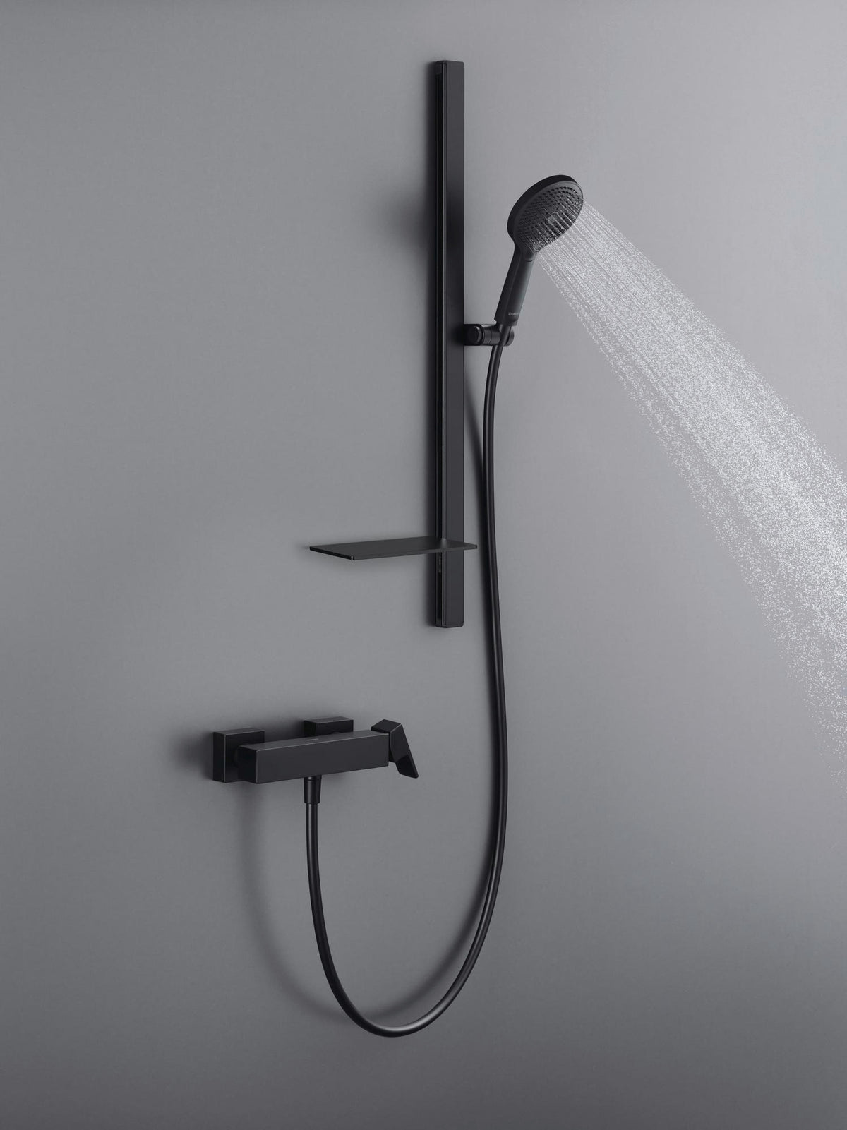 DURAVIT Ablage für Brausestange Universal 214 mm Chrom – Ersatzteil