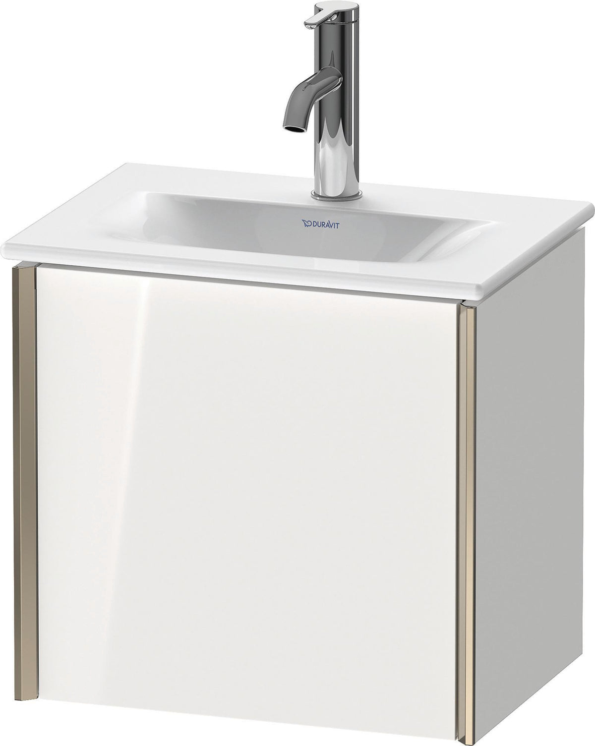 Duravit XViu Waschtischunterbau wandhängend 1 Tür 397x430x310 mm Anthrazit