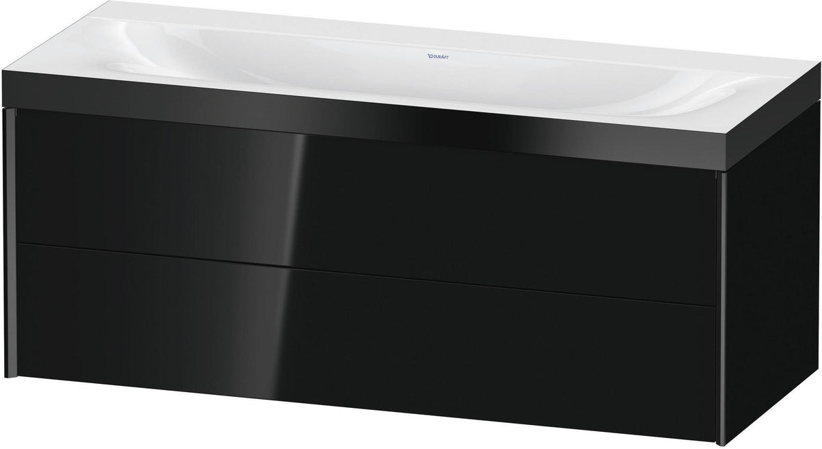 DURAVIT XViu c-bonded Waschtischunterbauset 1200 mm wandhängend mit 2 Schubkästen