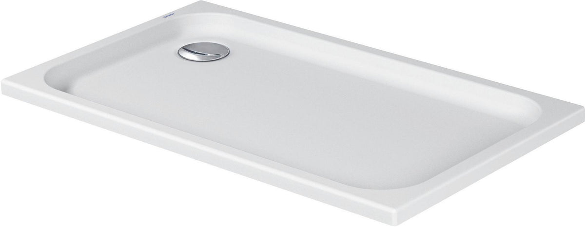 DURAVIT D-Code Duschwanne 1000x700 mm Weiß Sanitäracryl rechteckig