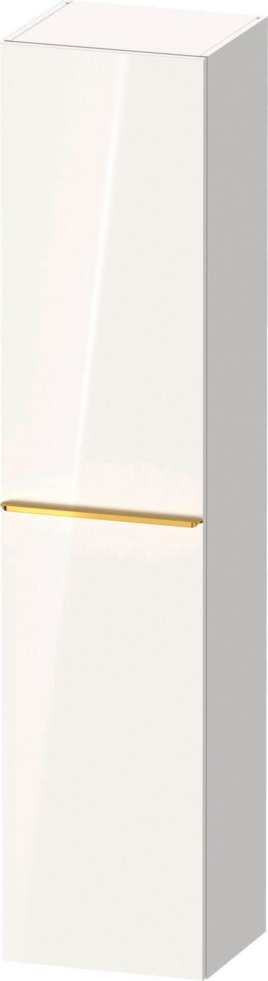 DURAVIT D-Neo Hochschrank 400x360x1760 mm, 1 Tür links, Eiche Schwarz – Matt, Soft-Close