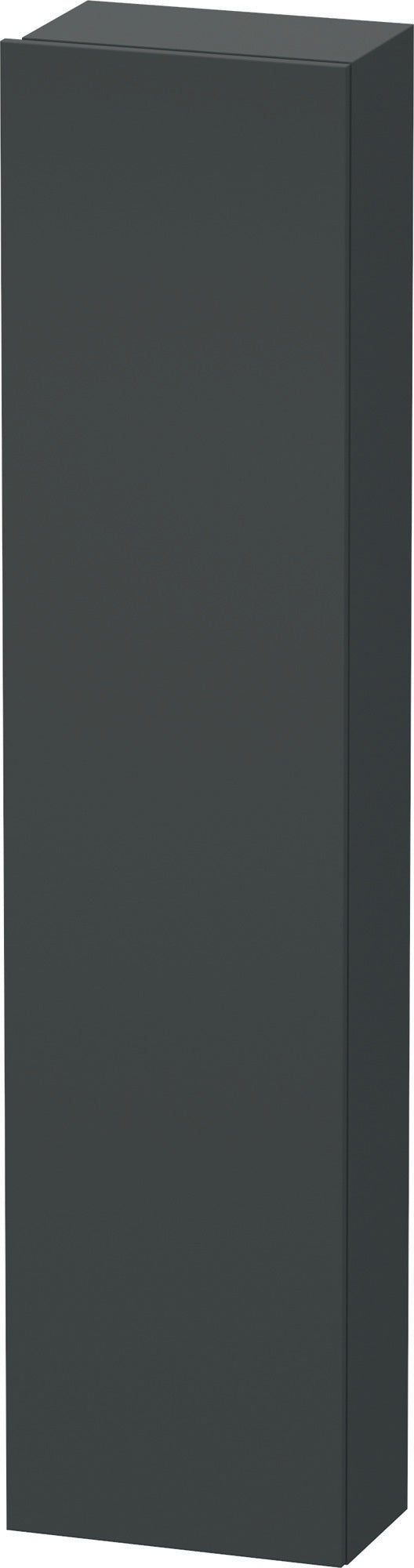 DURAVIT DuraStyle Hochschrank 400 mm betongrau matt, 1 Tür links, Soft-Close