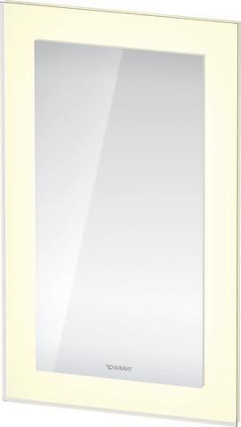 DURAVIT White Tulip WT7060 Spiegel 750 mm mit Beleuchtung, Heizung & Sensorschalter von Philippe Starck