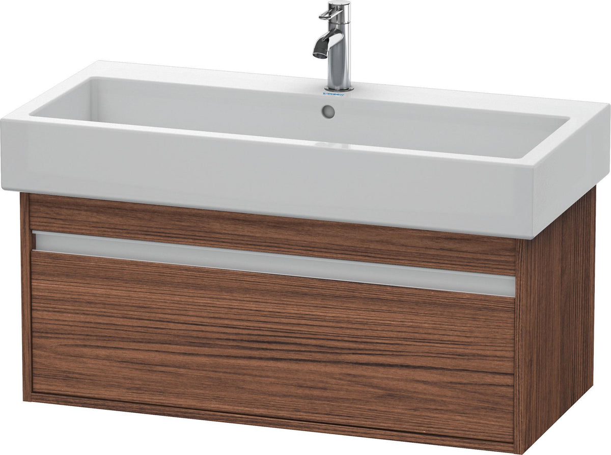 Duravit Ketho Waschtischunterbau 950 mm wandhängend basalt matt mit 1 Auszug