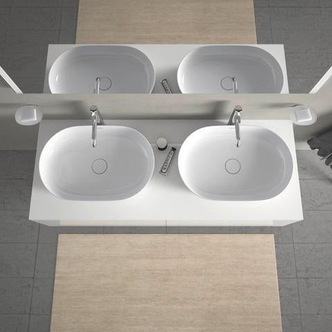 DURAVIT Aufsatzbecken Luv 600 mm Weiß WonderGliss ohne Überlauf