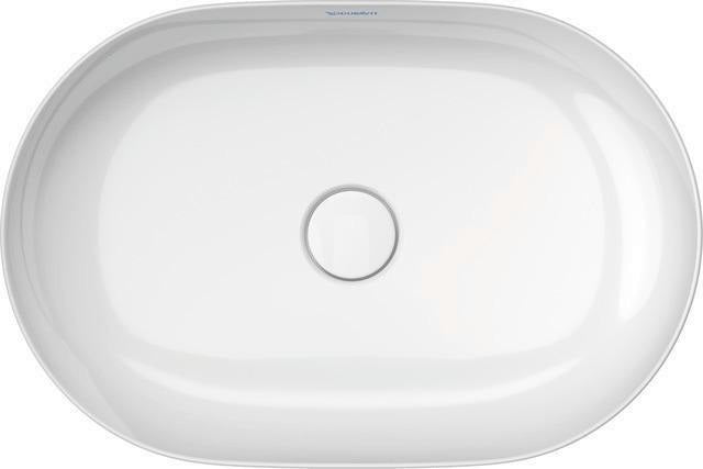 DURAVIT Aufsatzbecken Luv 600 mm Weiß WonderGliss ohne Überlauf