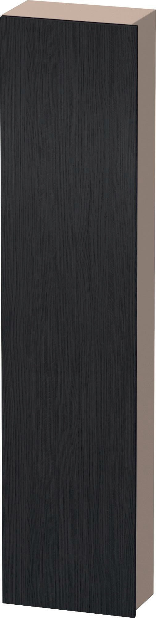 DURAVIT DuraStyle Hochschrank 400 mm betongrau matt, 1 Tür links, Soft-Close