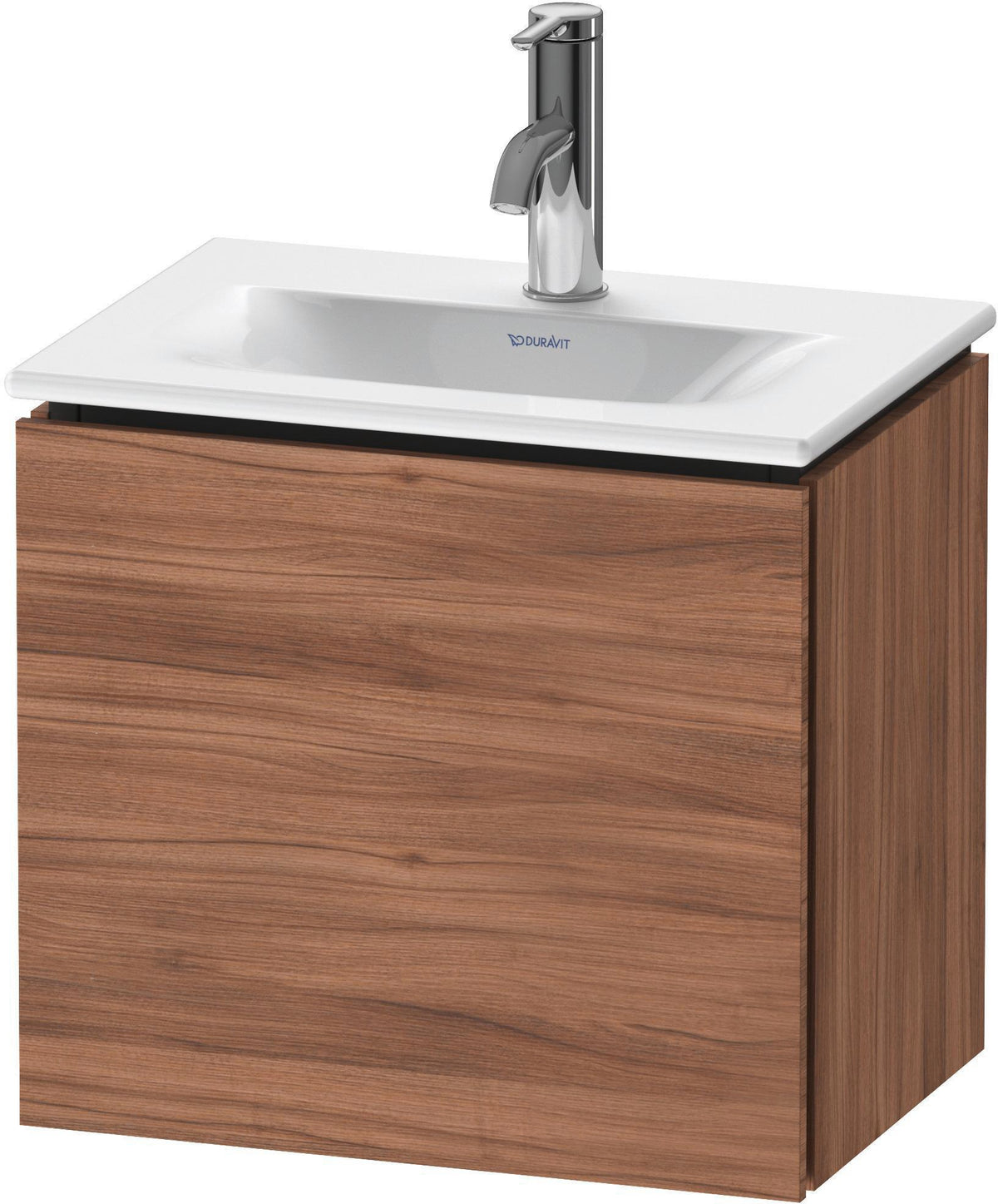 Duravit L-Cube Waschtischunterbau 440 mm, 1 Tür links, weiß matt – Wandhängend