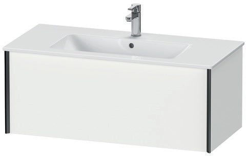 Duravit Waschtischunterbau XVIU 1010x400x480mm 1 Auszug Nussbaum mittel s-matt