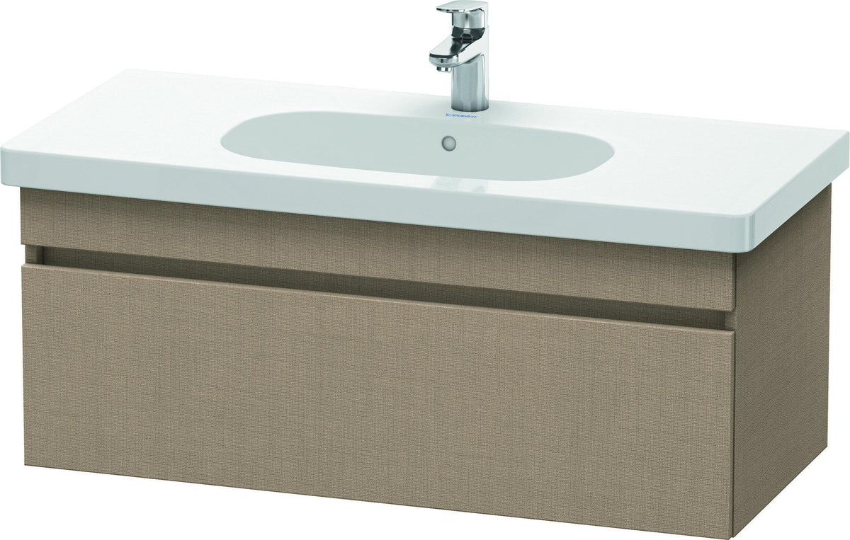 DURAVIT DuraStyle Waschtischunterbau 1000 mm wandhängend mit 1 Auszug und Soft-Close in Weiß Matt