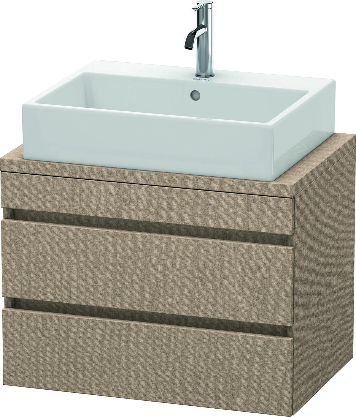 Duravit DuraStyle Konsolenunterschrank 700 mm betongrau matt mit 2 Schubkästen