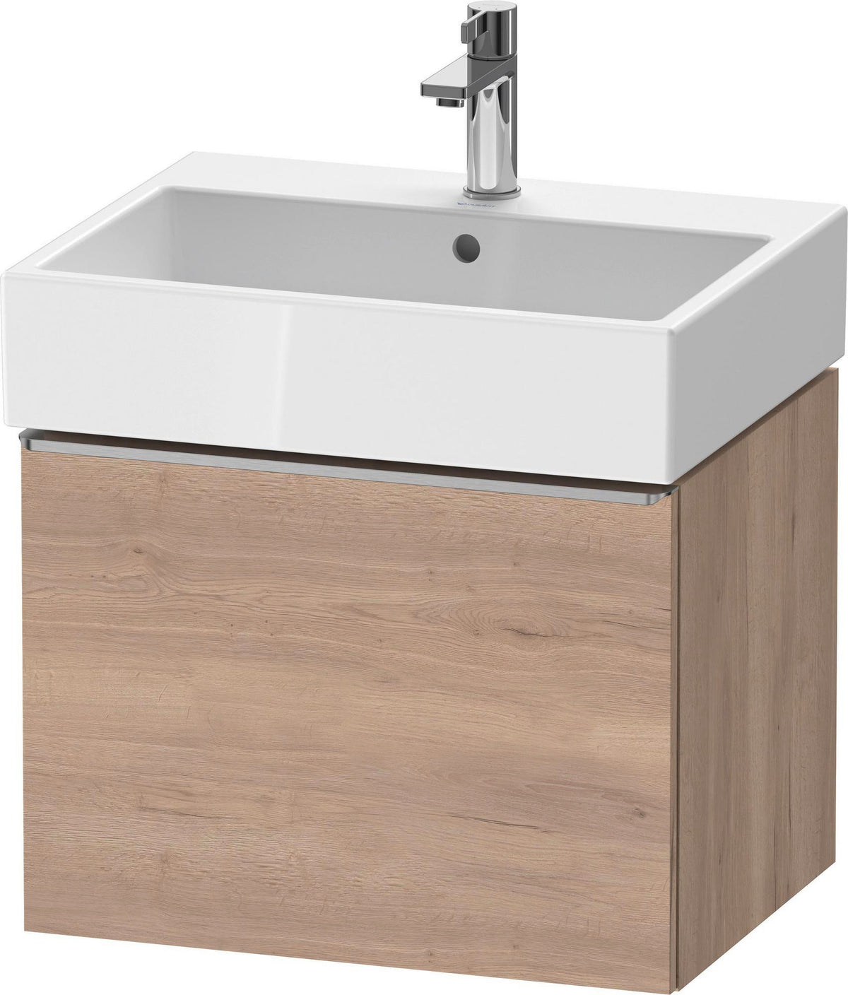 DURAVIT D-Neo Waschtischunterbau 584 mm wandhängend mit 1 Auszug, Griff Bronze, Weiß Matt