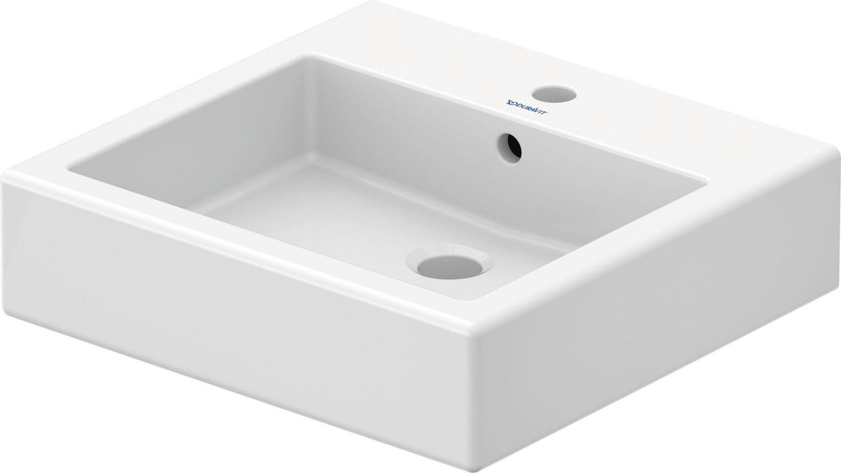 DURAVIT Waschtisch Vero 500 mm mit Überlauf und WonderGliss in Weiß