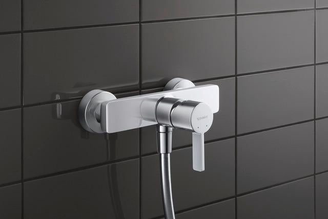 Duravit D-Neo Einhebel-Brausemischer Aufputz Keramikmischsystem Chrom