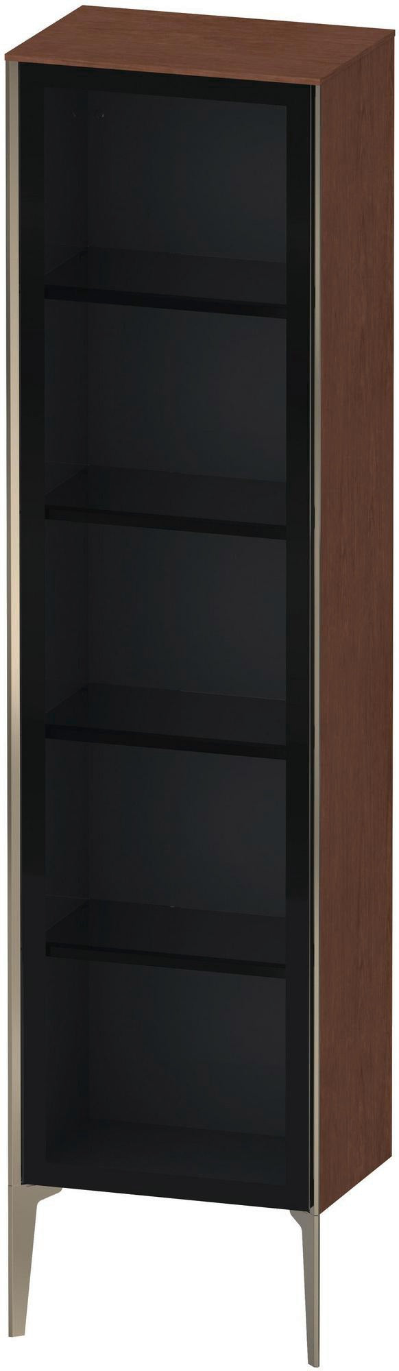 DURAVIT XViu Hochschrank 500 mm Parsolglas grau mit Tip-on und Soft-Close