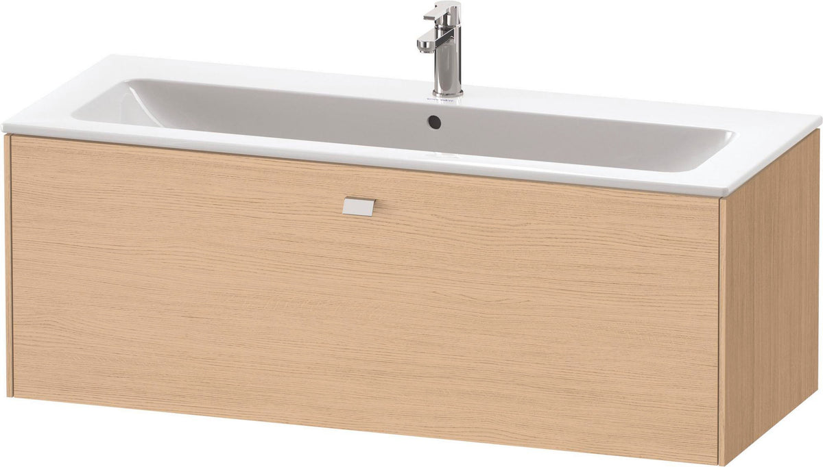 Duravit Brioso Waschtischunterbau 620 mm betongrau matt mit 1 Auszug und Soft-Close