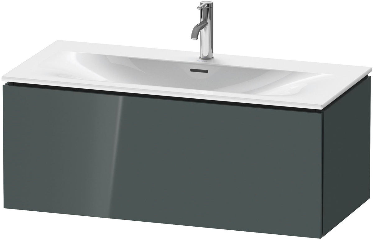 DURAVIT L-Cube Waschtischunterbau wandhängend 1020 mm weiß matt mit Tip-On Technik