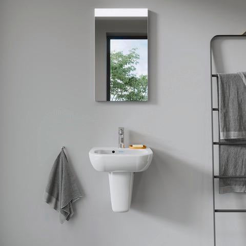 DURAVIT B.1 Einhebel-Waschtischmischer mit Zugstange, Chrom – 101 mm Ausladung