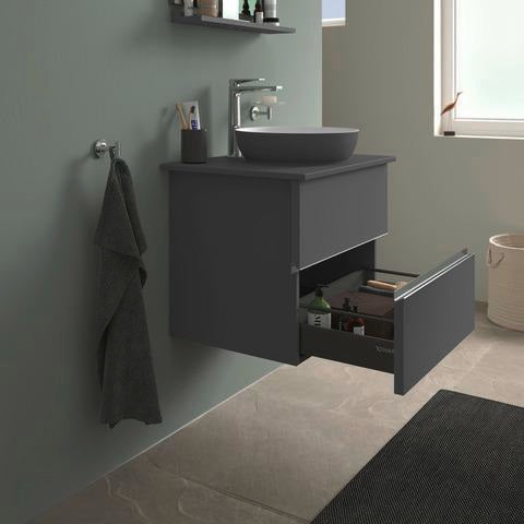 DURAVIT Sivida Waschtischunterbau 645 mm bodenstehend mit 2 Schubkästen und Soft-Close
